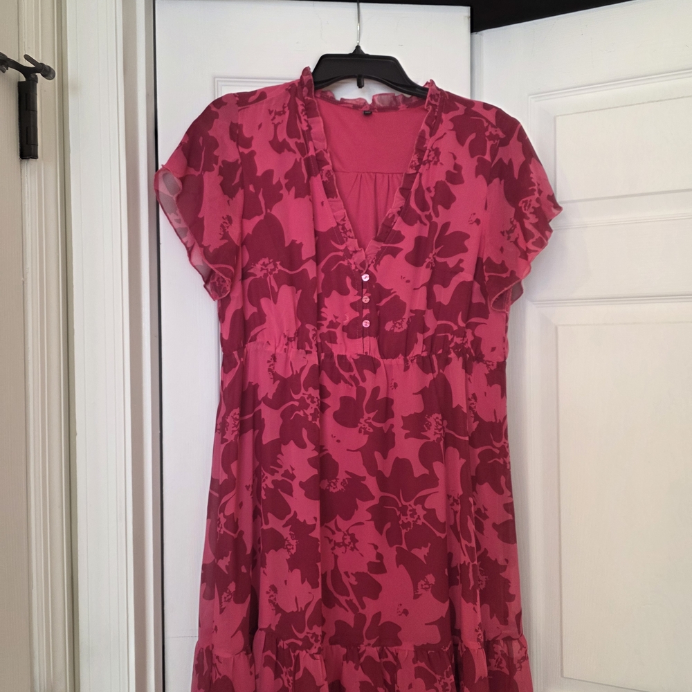 Floral Pink Dress